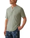 Faherty Sunwashed Henley In Green