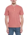 Faherty Sunwashed Henley In Pink