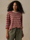 Faherty Sunwashed Long Sleeve Retro Tee