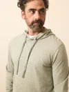 Faherty Sunwashed Midweight Organic Hoodie In Green