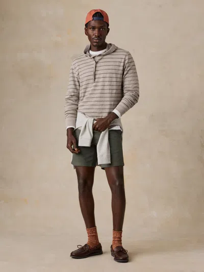 Faherty Sunwashed Organic Hoodie In Neutral