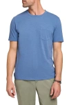 Faherty Sunwashed Pocket T-shirt In Blue Horizon