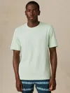 Faherty Sunwashed Regenerative T-shirt In Green