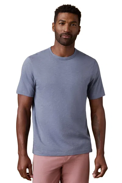 Faherty Sunwashed Regenerative T-shirt In Blue