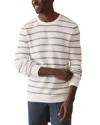 Faherty Sunwashed Crewneck Sweater In White