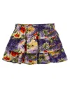 Faherty Sunwashed Skirt In Multi