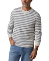 Faherty Sunwashed Slub Crew T-shirt In White