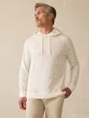 Faherty Slub Cotton Hoodie In Neutral