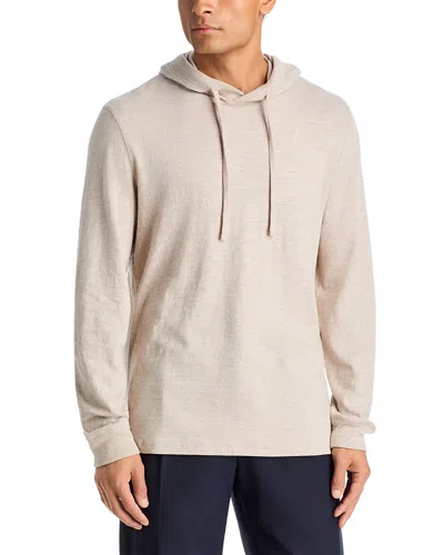 Faherty Sunwashed Slub Hoodie In Purple