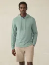 Faherty Sunwashed Slub Hoodie In Sage Creek