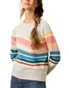 Faherty Sunwashed Slub Sweatshirt In Multi