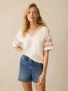 Faherty Sunwashed Slub Varsity T-shirt