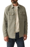 FAHERTY FAHERTY SUNWASHED STRETCH CANVAS BUTTON-UP SHIRT JACKET