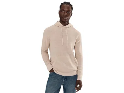 Faherty Sunwashed Sweater Hoodie In Brown