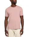 Faherty Short-sleeve Shorelite Upf T-shirt In Pink