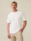 Faherty Sunwashed T-shirt In White