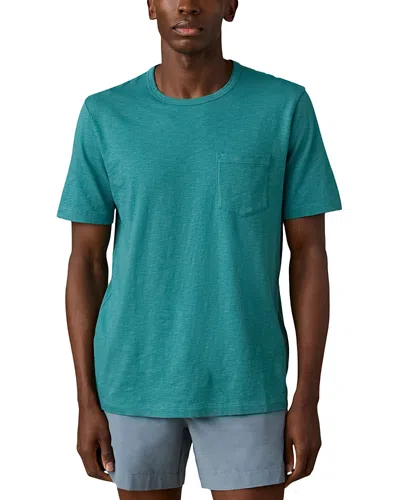 Faherty Sunwashed Tee In Blue