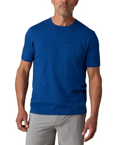 Faherty Sunwashed Tee In Blue