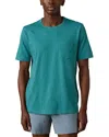 Faherty Sunwashed Tee In Blue