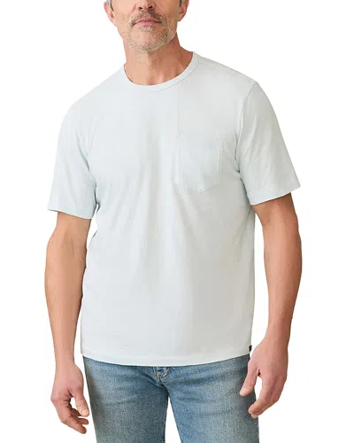 Faherty Sunwashed Tee In Sky