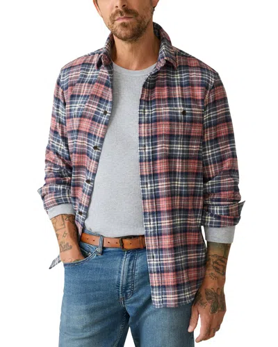 Faherty Super Brushed Flannel Shirt In Multi