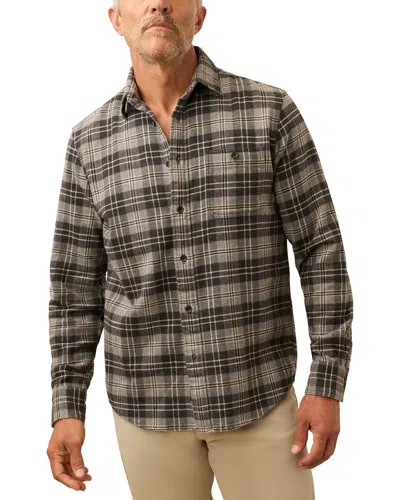 Faherty Super Brushed Flannel Shirt In Multi