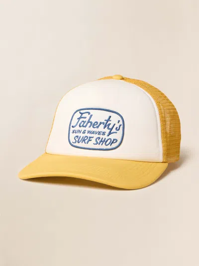 Faherty Surf Shop Trucker Hat
