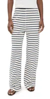 Faherty Surfside Pants Salt Air Stripe In White