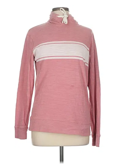 Pre-owned Faherty Sweatshirt In Pink