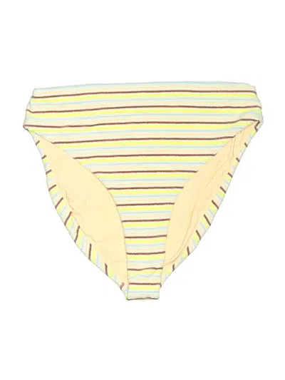 Pre-owned Faherty Swimsuit Bottoms In Yellow