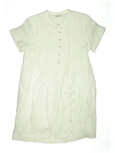 Pre-owned Faherty Swimsuit Cover Up In White