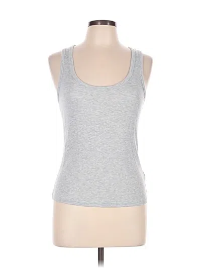 Pre-owned Faherty Tank Top Gray Strapless Neckline Tops