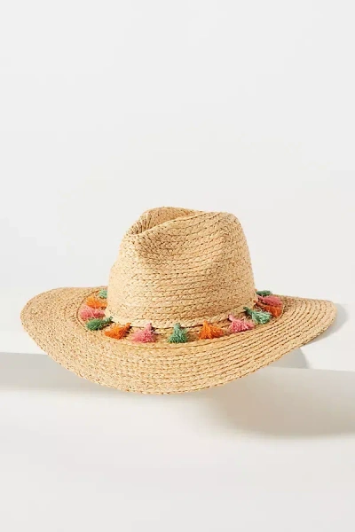 Faherty Tassel Fedora In Natural