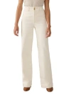 Faherty Terry Harbor High Waist Wide Leg Jeans In White