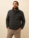 Faherty Teton Valley Deck Jacket In Gray