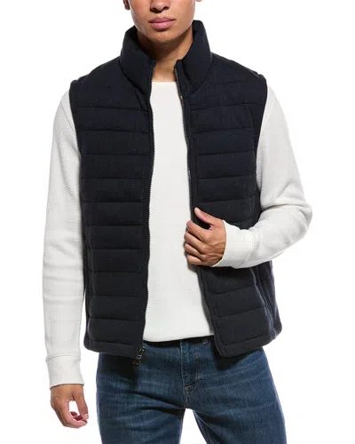 Faherty Teton Valley Vest In Black