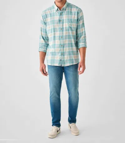 Faherty The All Time Shirt In Westport Plaid In Spring Isle Plaid