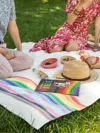 Faherty The Center Blanket In Pride