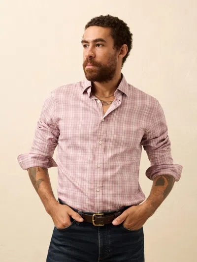 Faherty The Movement&trade; Shirt In Pink