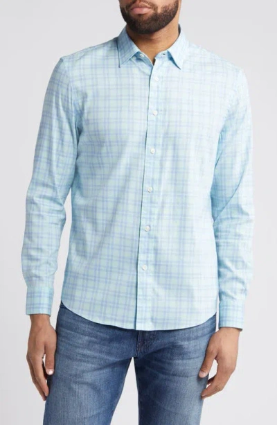 Faherty The Movement Button-up Shirt In Destin Shores Plaid