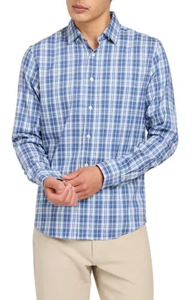 Faherty The Movement Button-up Shirt In Lorain Waters Plaid