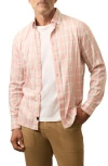 Faherty The Movement Button-up Shirt In Pink