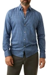 Faherty The Movement Button-up Shirt In Blue