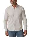 Faherty The Movement Long Sleeve Button Down Shirt In Transparent