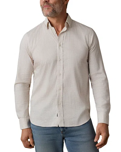 Faherty The Movement Long Sleeve Button Down Shirt In Transparent