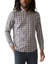 Faherty The Movement Long Sleeve Button Down Shirt In Wolf Valle