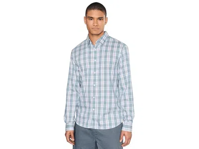 Faherty The Movement Shirt In Blue