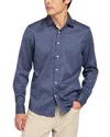 Faherty The Movement Shirt In Blue