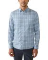 Faherty The Movement Shirt In Blue