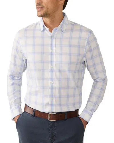 Faherty The Movement Shirt In Blue